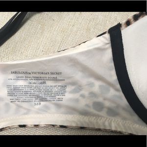 Victoria's Secret Intimates & Sleepwear - Fabulous by VS lined Demi bra 36D Victoria's Secret Intimates & Sleepwear - Fabulous by VS lined Demi bra 36D